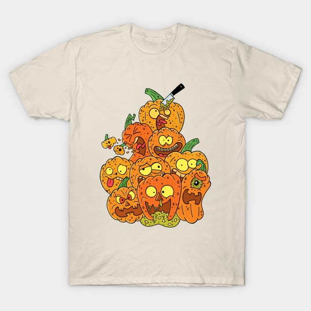 Pumpkins T-Shirt by Crockpot